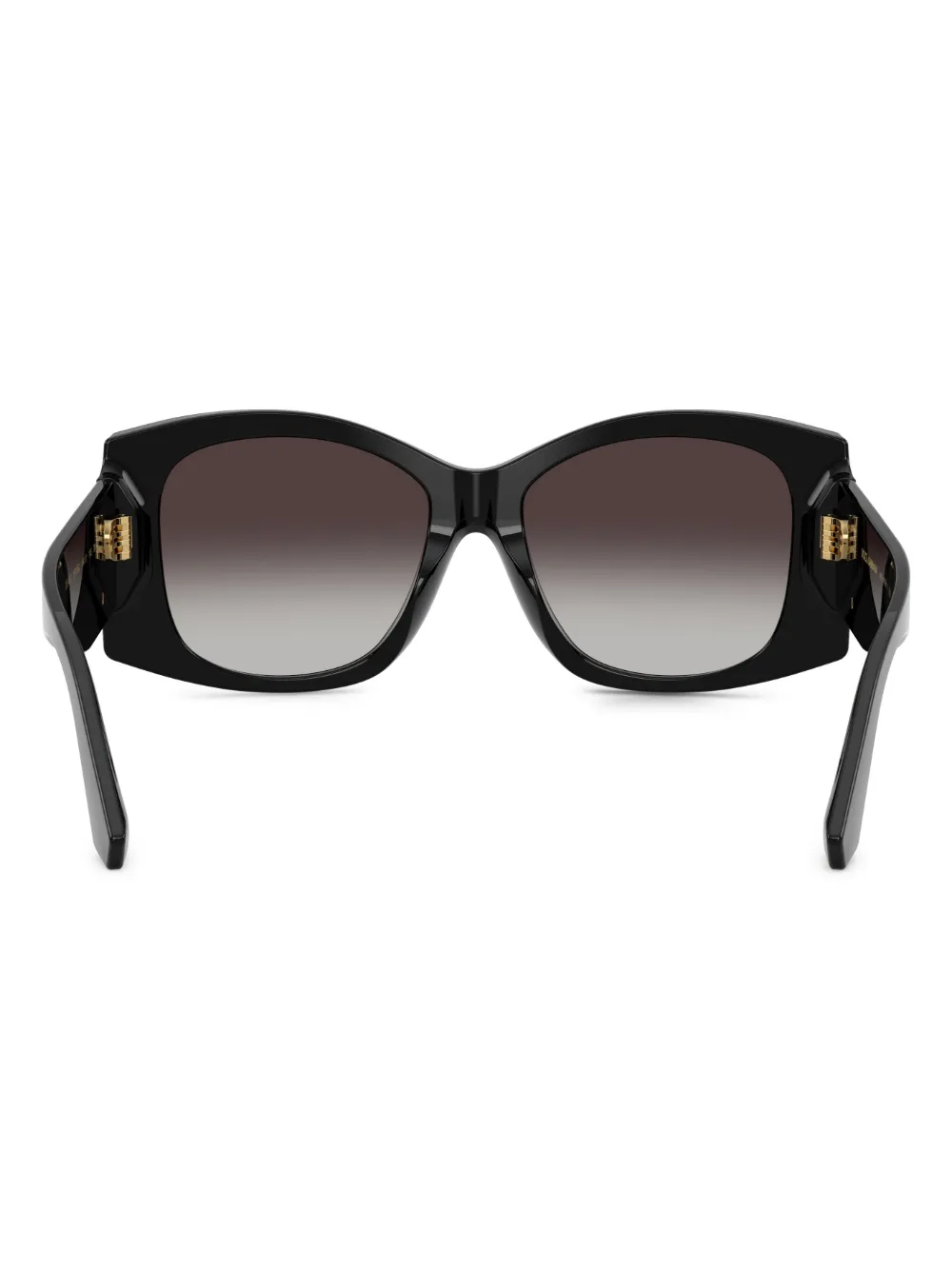 Dolce & Gabbana Eyewear Zonnebril met geometrisch montuur Zwart