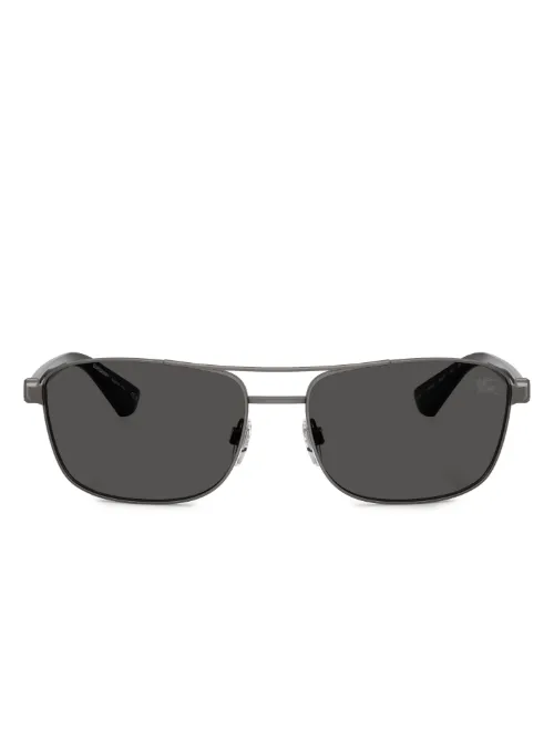 Lunettes de soleil à monture rectangulaire - Burberry Eyewear - Modalova