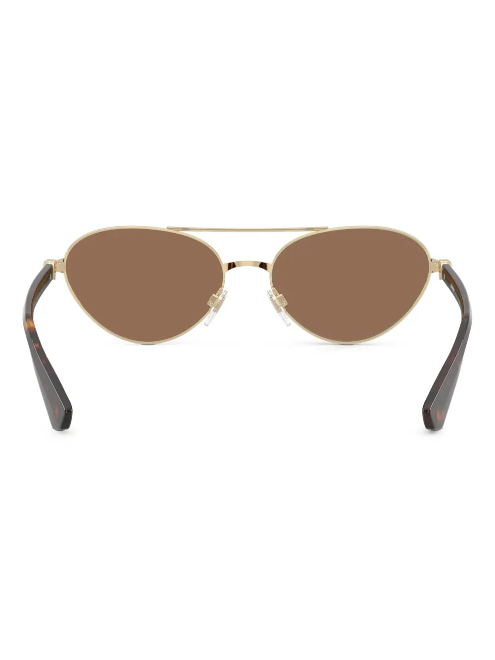 Burberry Eyewear Zonnebril met piloten montuur Goud