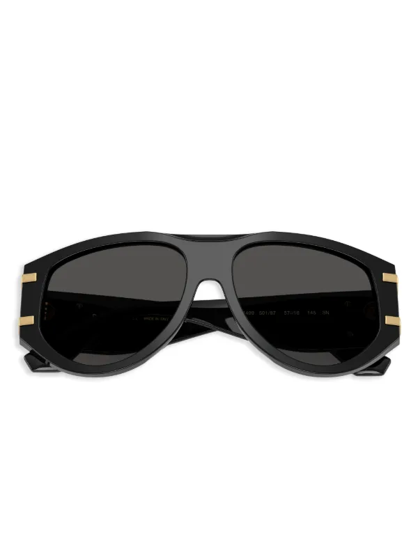 Dolce & Gabbana Eyewear DGロゴ サングラス | ブラック | FARFETCH JP