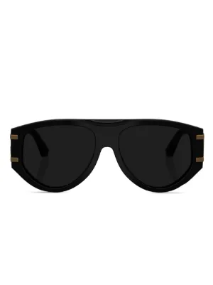Dolce & Gabbana Eyewear DGロゴ サングラス | ブラック | FARFETCH JP