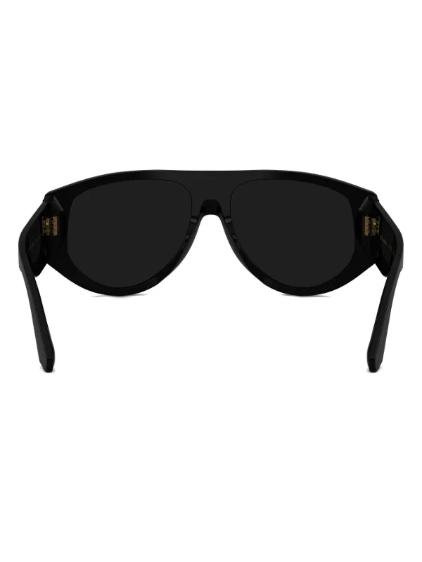 Dolce & Gabbana Eyewear DG Logo Sunglasses | Black | FARFETCH CA