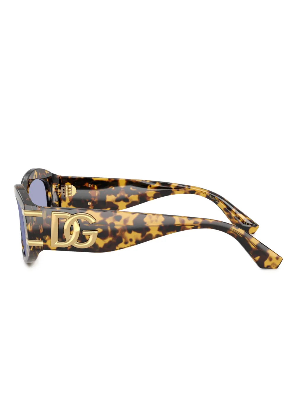 Dolce & Gabbana Eyewear Zonnebril met DG logo Groen