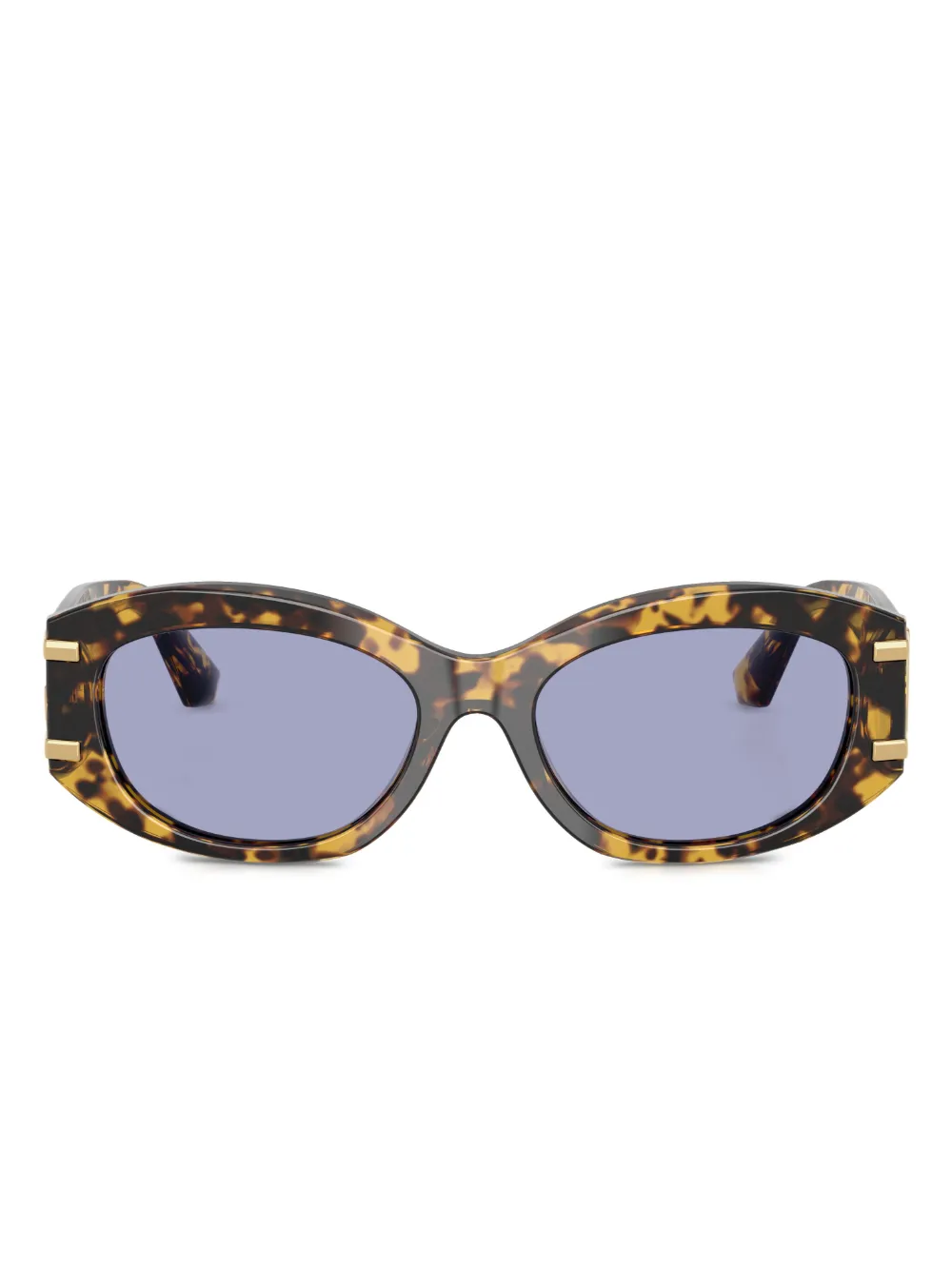 Dolce & Gabbana Eyewear Zonnebril met DG logo Geel