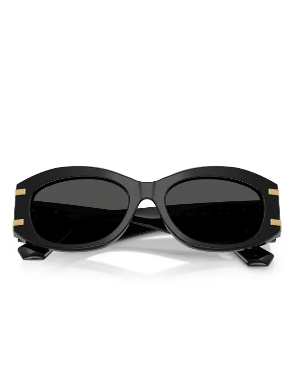 Dolce & Gabbana Eyewear DGロゴ サングラス | ブラック | FARFETCH JP