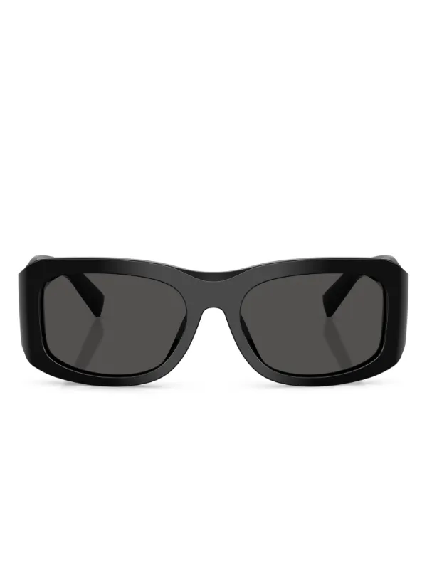 Dolce & Gabbana Black Rectangular Frame Sunglasses Divo Sunglasses in Black for Men | Dolce&Gabbana® US main image 3