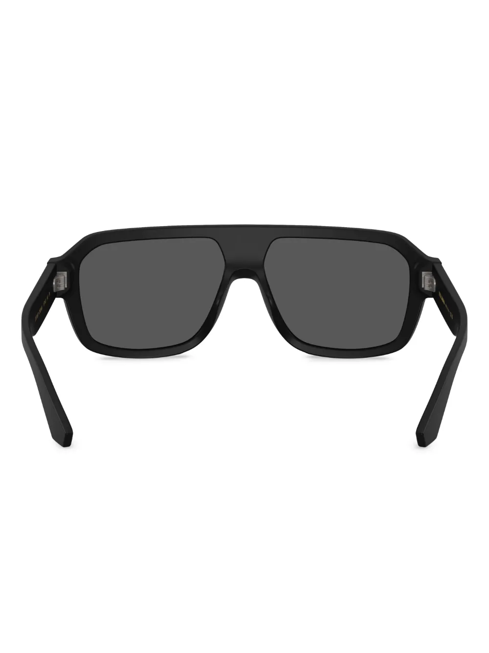 Dolce & Gabbana Eyewear Zonnebril met piloten montuur Zwart