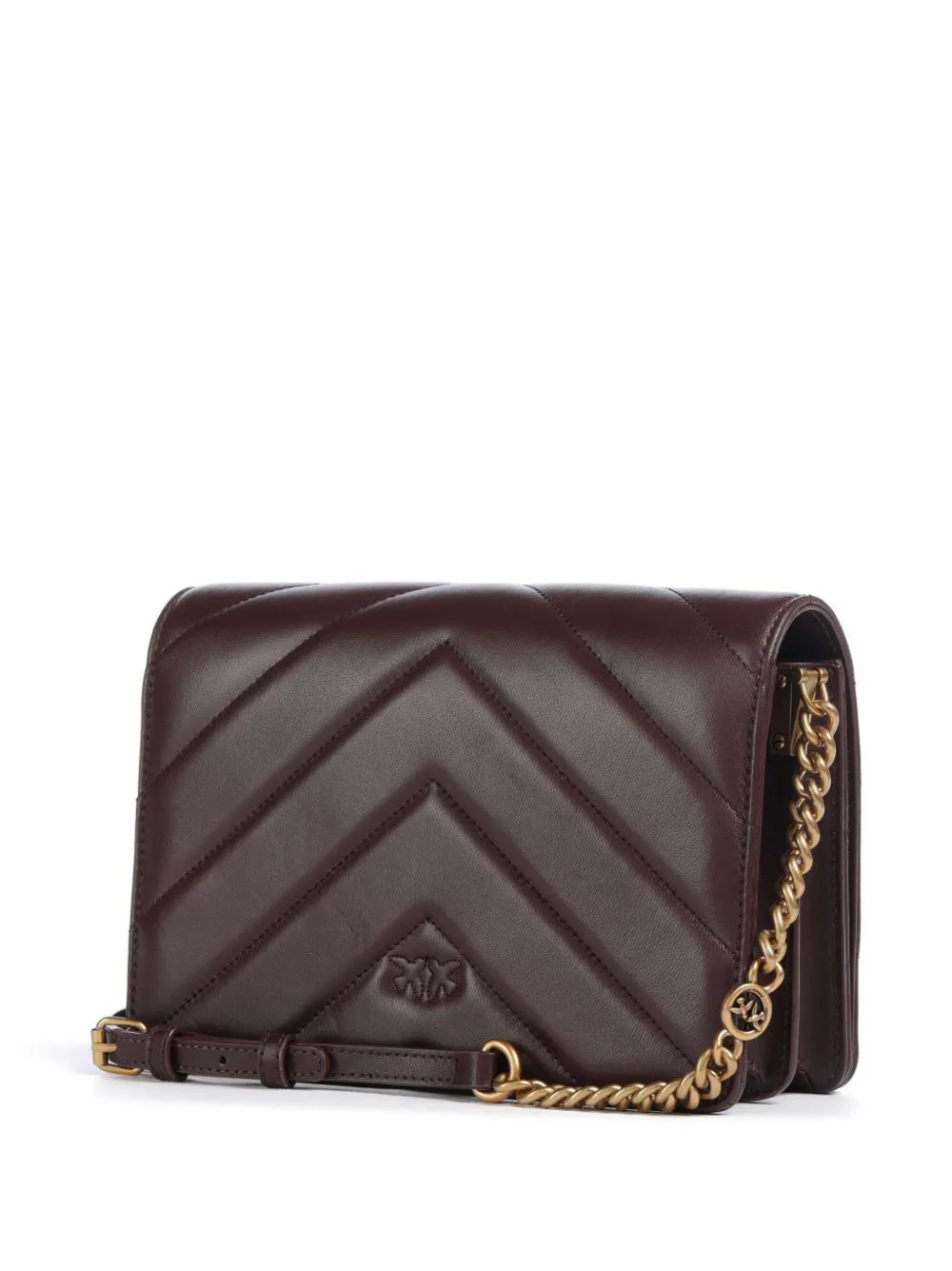 PINKO Love Birds schoudertas - Bruin