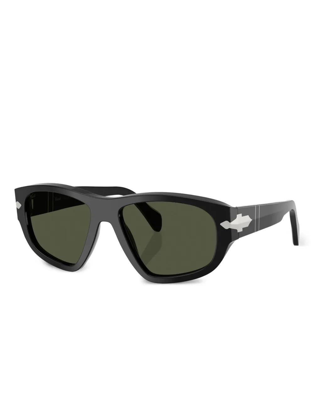 Persol Zonnebril met cat-eye montuur - Zwart