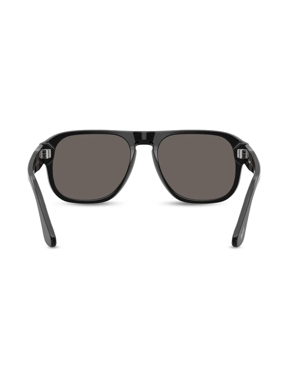 Persol Zonnebril met piloten montuur Zwart