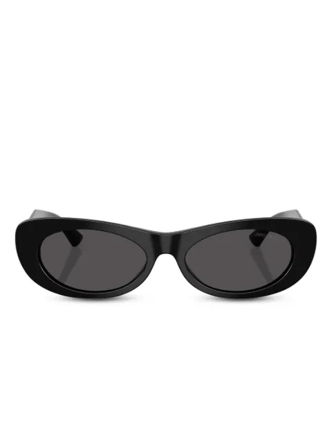 Jimmy Choo Eyewear logo-plaque sunglasses 