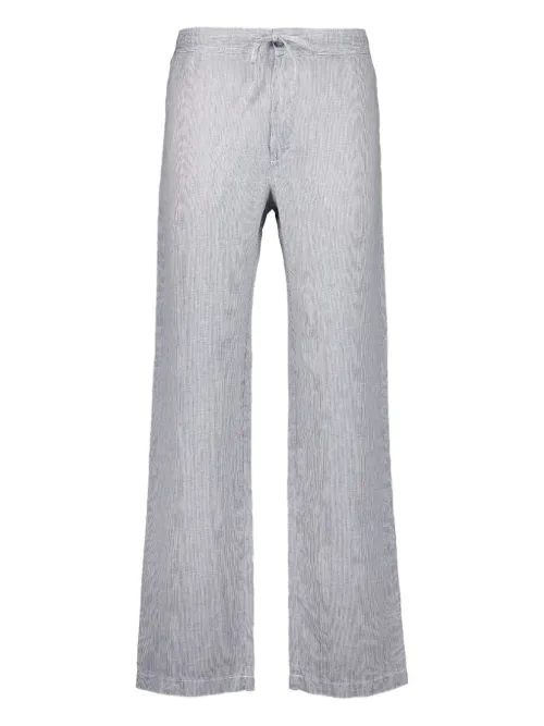Lino pantalon en lin - Gris - 120% Lino - Modalova
