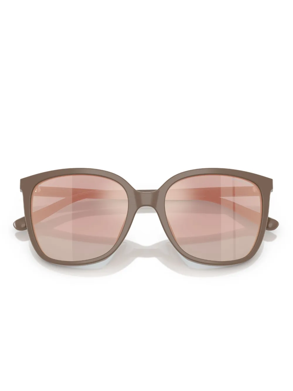 Michael Kors Anaheim Polarized Rose Gold Sport Ladies Sunglasses Mk2137u 4003m5 54 In Brown