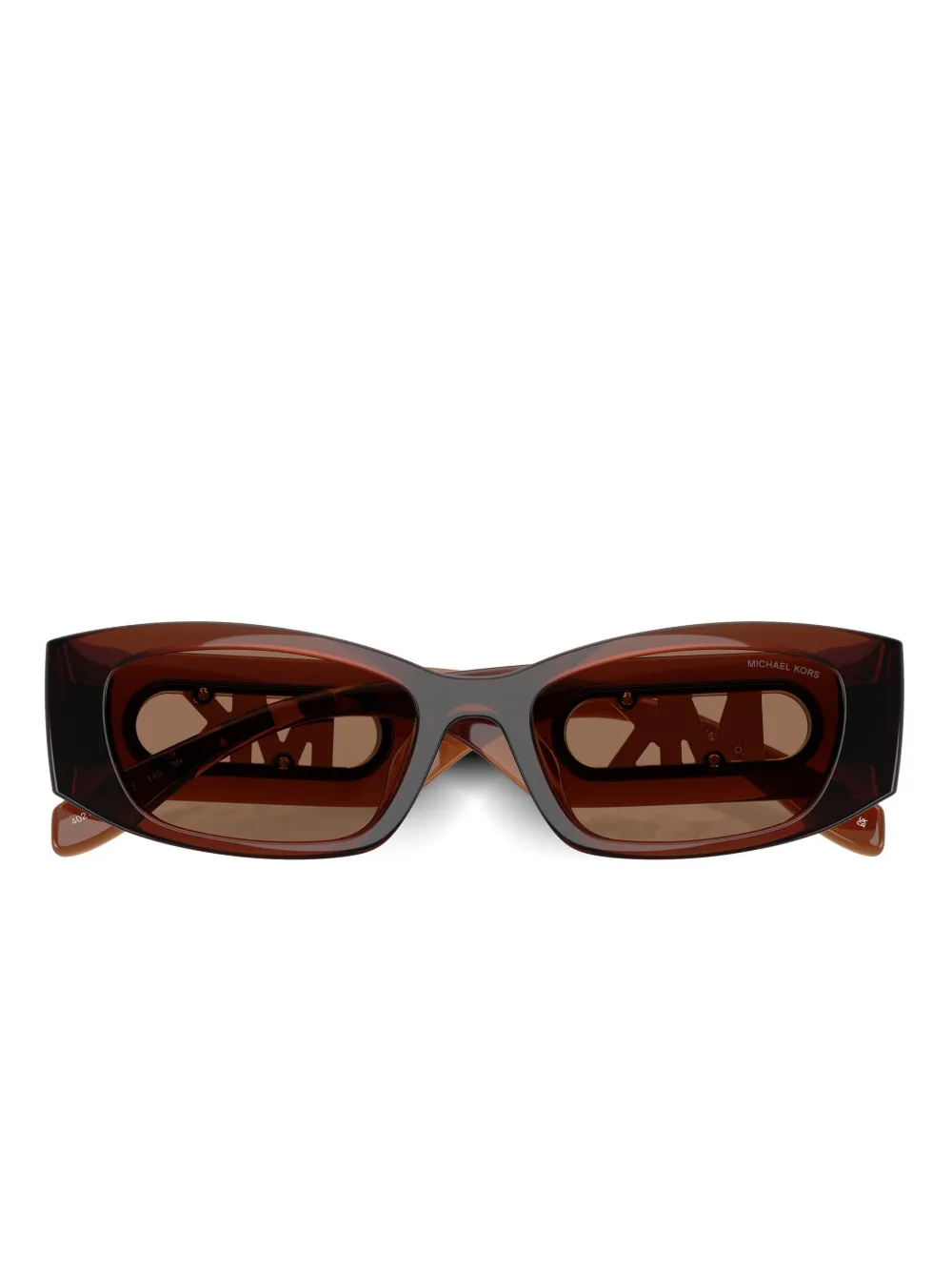 Michael Kors Woman Sunglass Mk2243u Rhodes In Brown