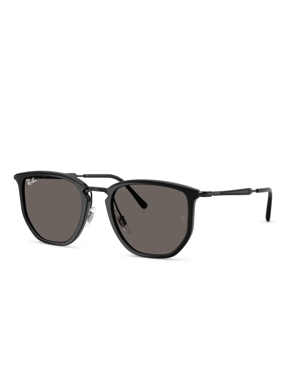 Ray-Ban Zonnebril met geometrisch montuur - Zwart