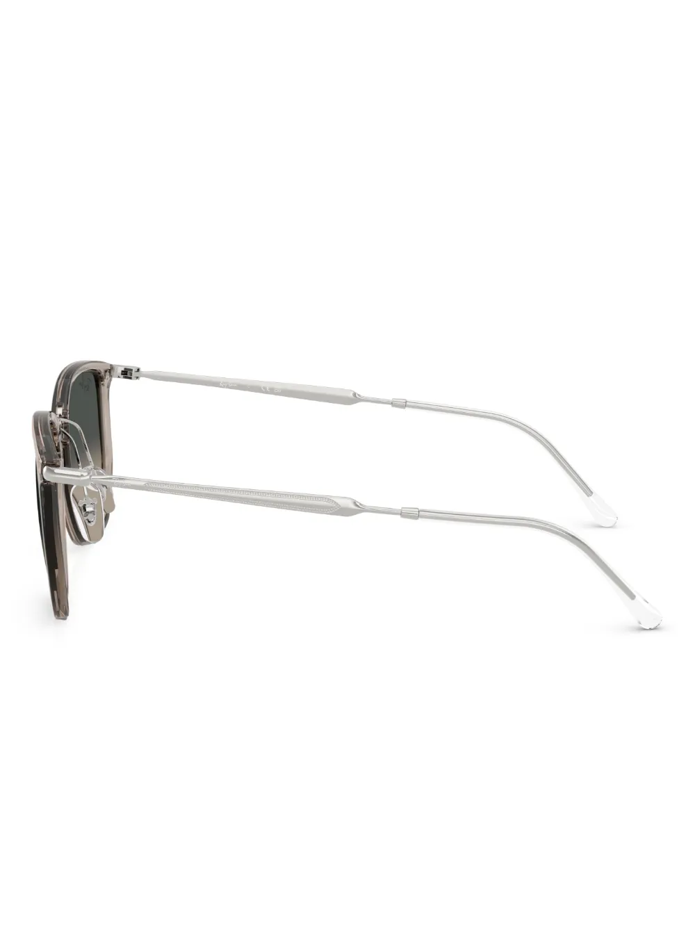 Ray-Ban Zonnebril met geometrisch montuur Grijs
