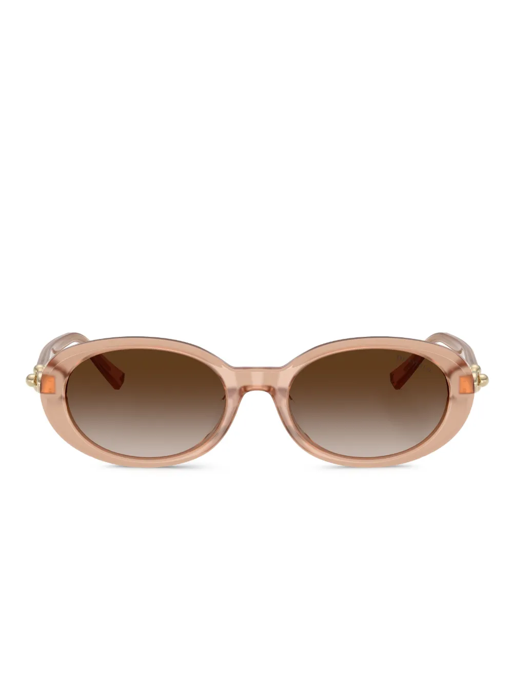 Tiffany & Co Eyewear oval-frame sunglasses | Pink | Image 1