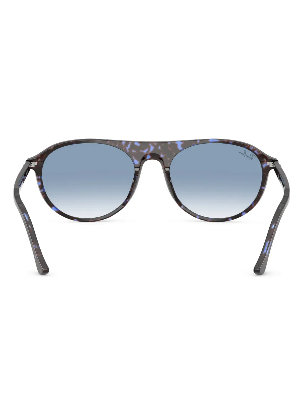 Ray-Ban Zonnebril met geometrisch montuur Bruin
