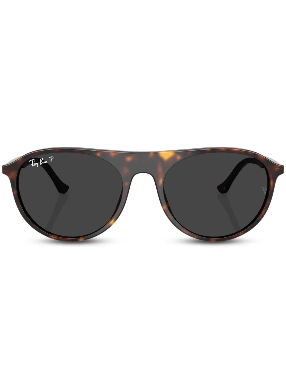 Ray-Ban ロゴ サングラス - ブラウン Ray-Ban ロゴ サングラス - ブラウン