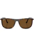 Ray-Ban logo-lettering sunglasses - Brown