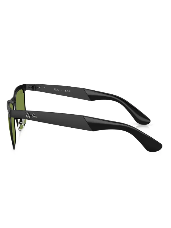 Ray-Ban Wayfarer Deluxe Sunglasses | Black | FARFETCH RO