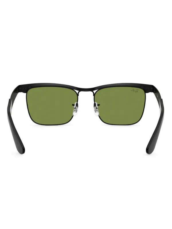 Ray-Ban Wayfarer Deluxe Sunglasses | Black | FARFETCH RO