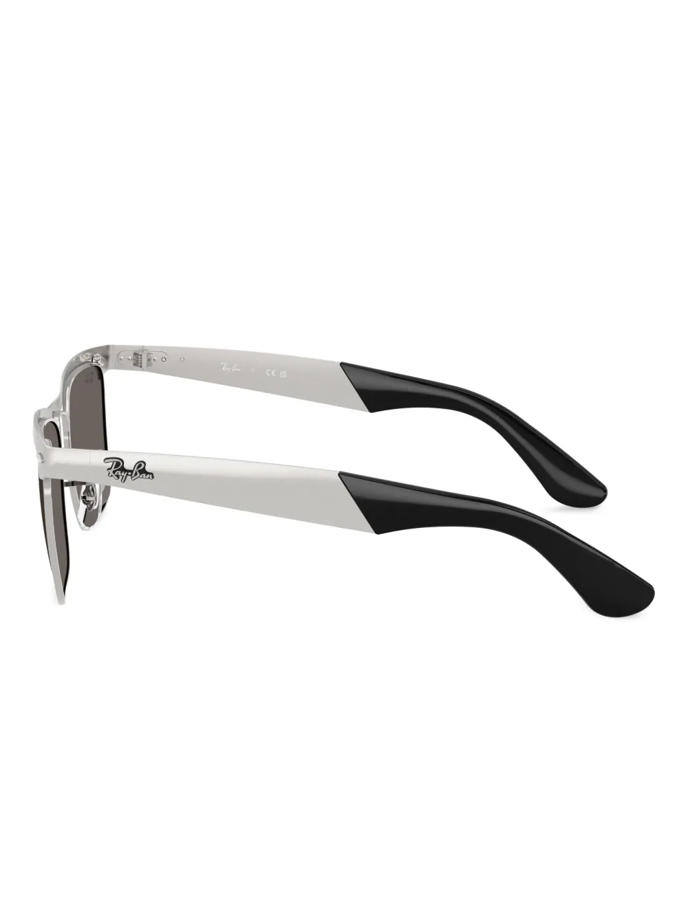 Ray-Ban Wayfarer Deluxe zonnebril Zilver