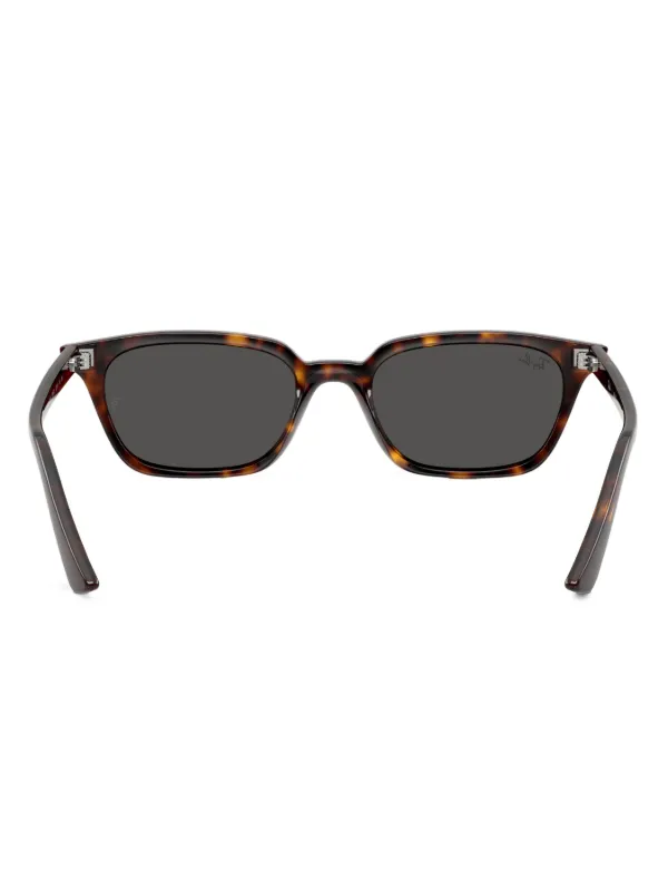 Ray-Ban ZAYA BIO-BASEDスクエア サングラス Ray-Ban Zaya Bio-Based Sunglasses | Brown | FARFETCH