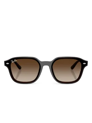 TOM FORD Eyewear Holt ラウンドフレーム サングラス | ブラック