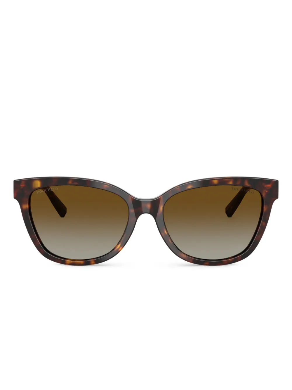 Tiffany & Co Eyewear cat-eye frame sunglasses | Brown | Image 1