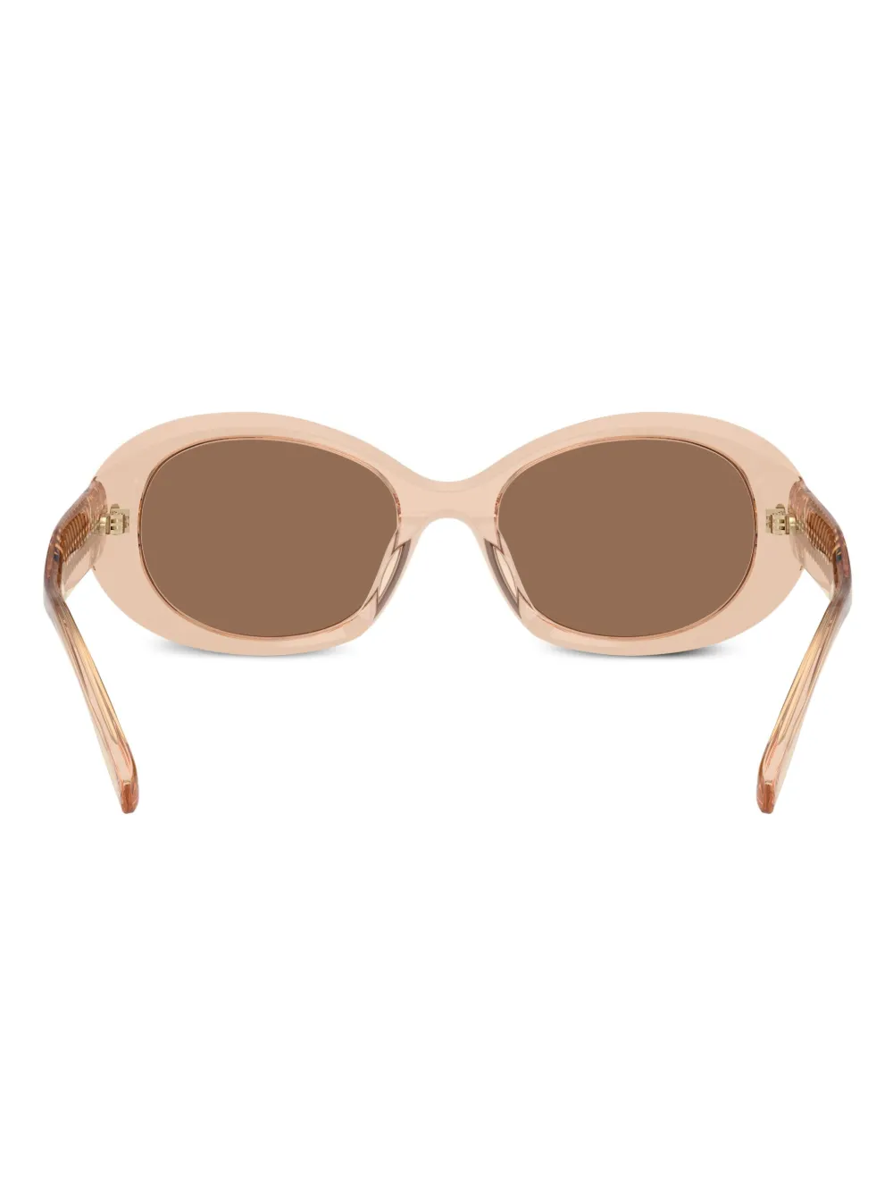 Tory Burch 53mm Oval Sunglasses In Brown