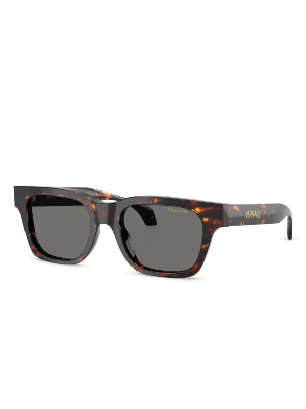Versace Matte Black Brown Sunglasses! New! Versace | Accessories | Versace Matte Black Brown Sunglasses  main image 4