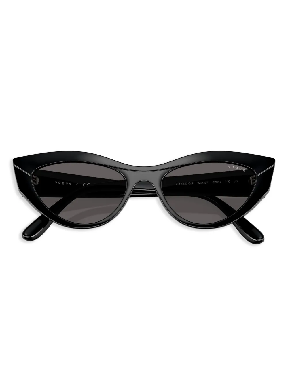 Vogue Eyewear cat-eye Frame Sunglasses | Black | FARFETCH display picture 3