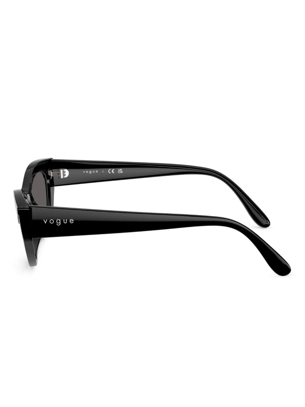 Vogue Eyewear Zonnebril met cat-eye montuur Zwart
