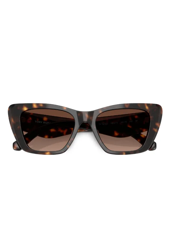 Tory Burch Tortoiseshell Cat-Eye Sunglasses with Case Tory Burch TY7215U Cat-Eye Sunglasses | Neiman Marcus main image 4