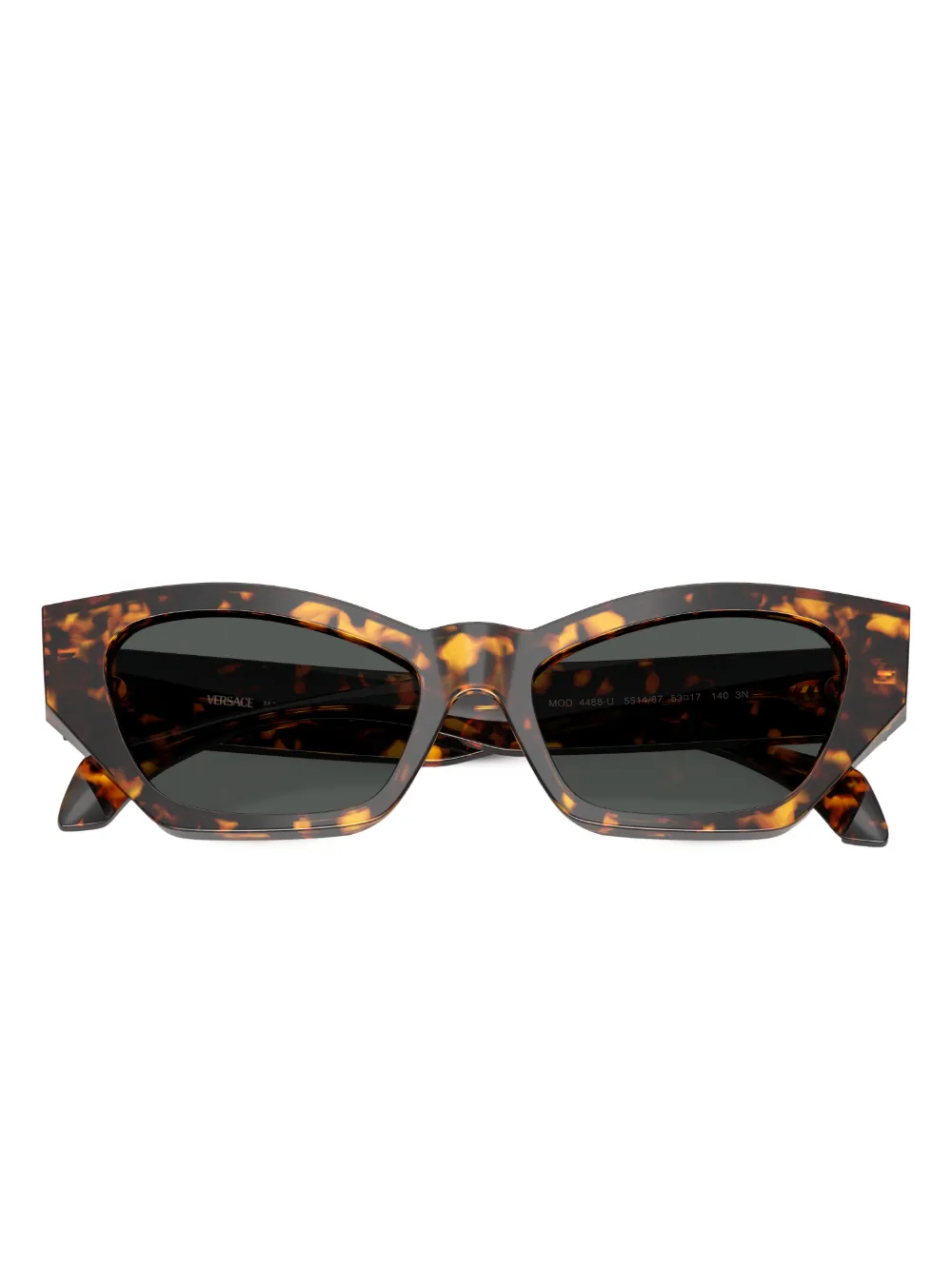 Versace Eyewear Zonnebril met cat-eye montuur Groen