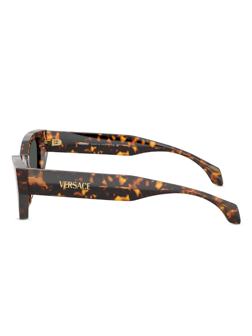 Versace Eyewear Zonnebril met cat-eye montuur Groen