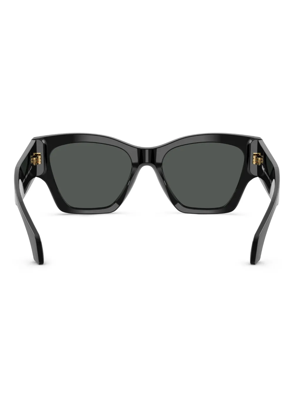 Versace Eyewear Zonnebril met logoprint Zwart
