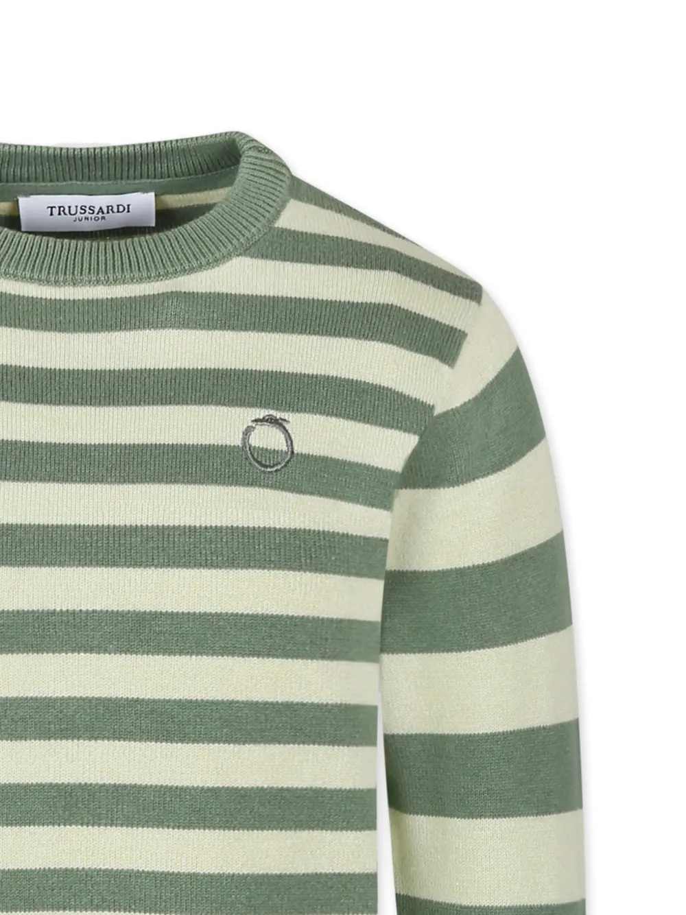 TRUSSARDI JUNIOR Katoenen trui Groen
