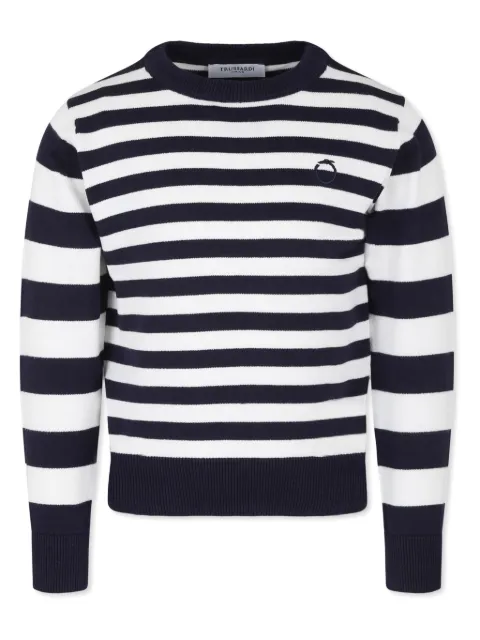 TRUSSARDI JUNIOR cotton jumper 