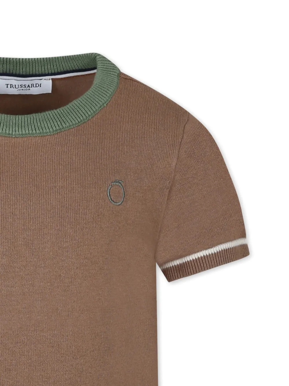 TRUSSARDI JUNIOR Katoenen T-shirt Bruin