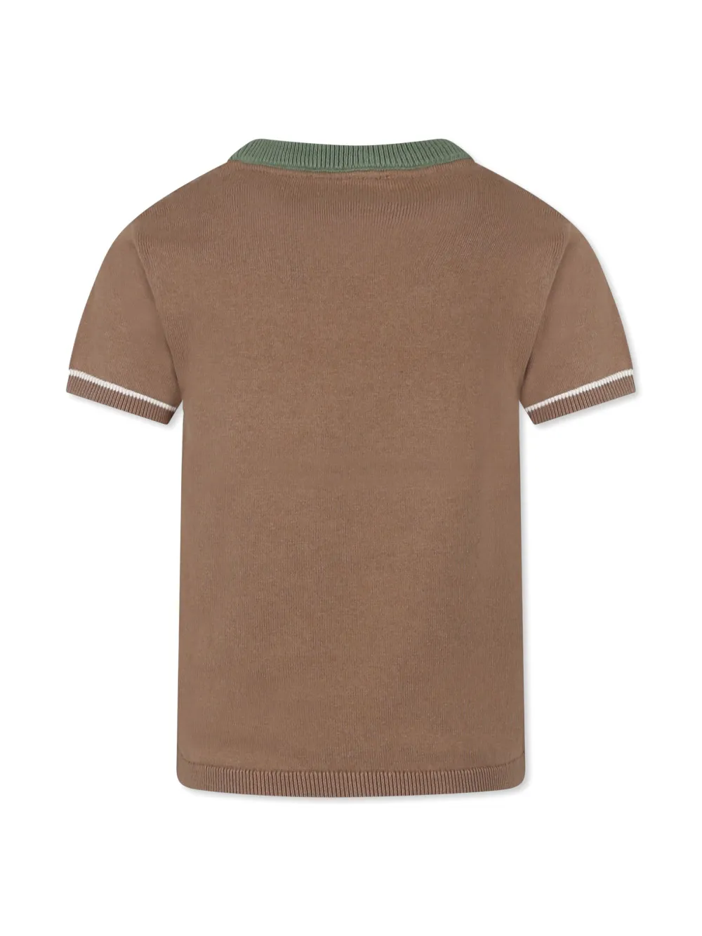 TRUSSARDI JUNIOR cotton T-shirt - Bruin