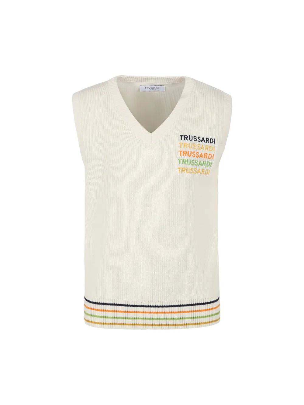 Trussardi Junior Cotton T-shirt In Nude