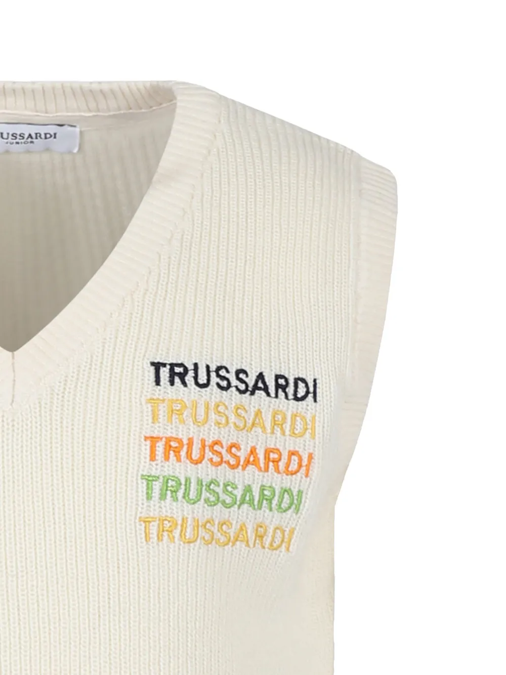 TRUSSARDI JUNIOR Katoenen T-shirt Beige