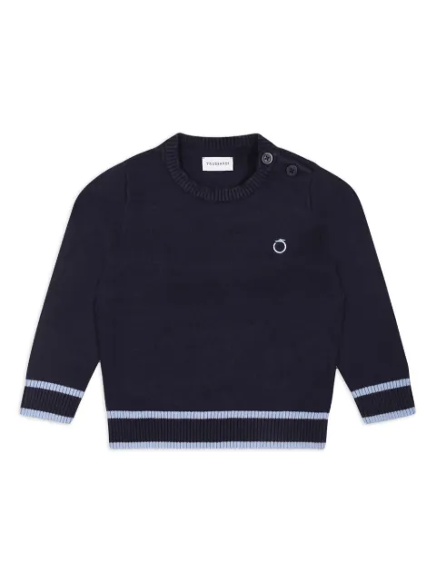 TRUSSARDI JUNIOR cotton jumper 
