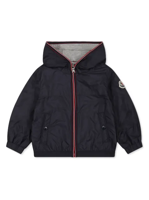 Moncler Enfant logo-patch jacket 