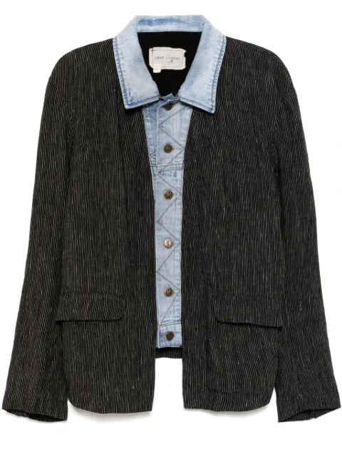 Greg Lauren panelled overjacket