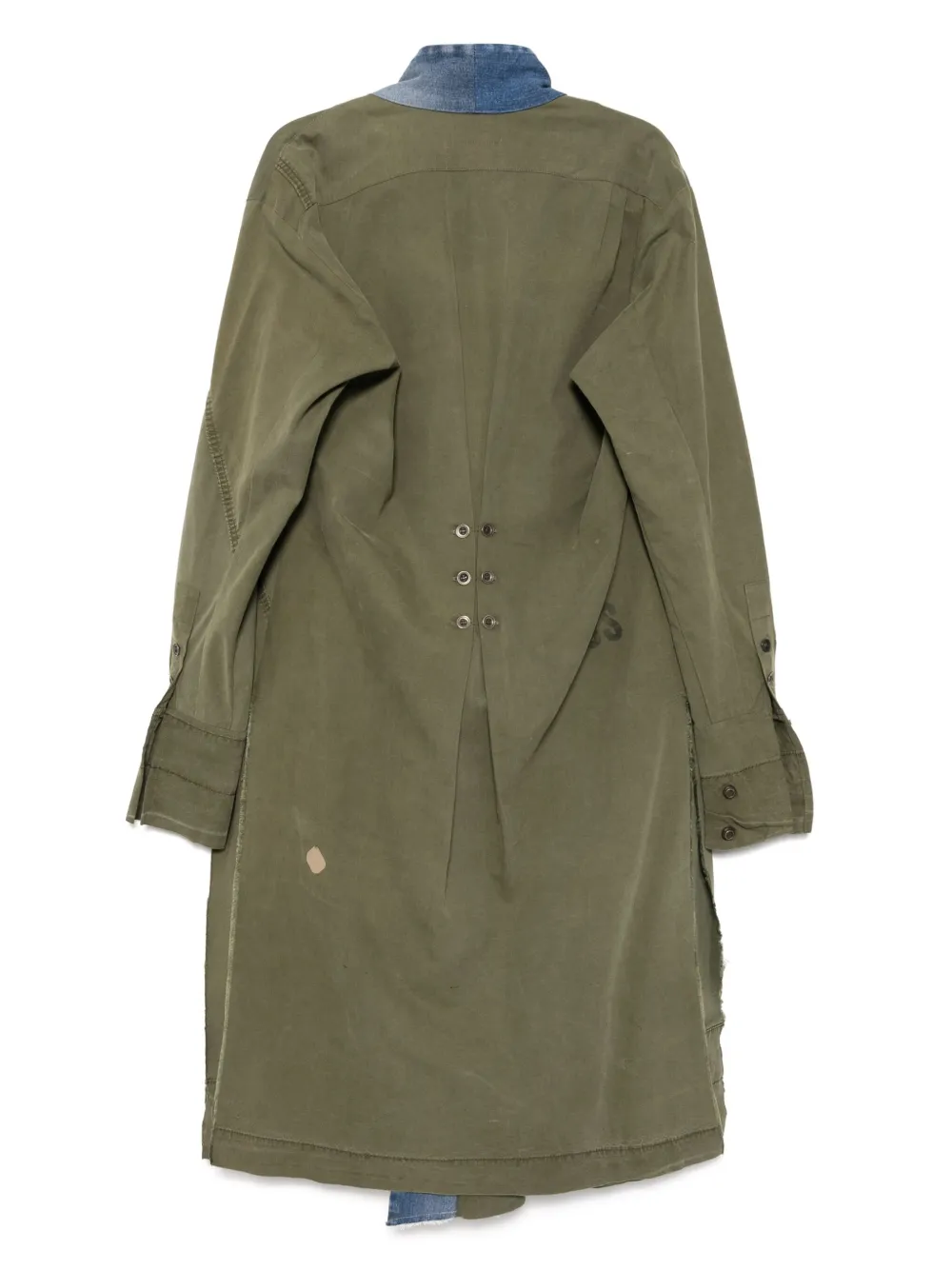 Greg Lauren panelled coat | Single Breasted Coats | Image 2