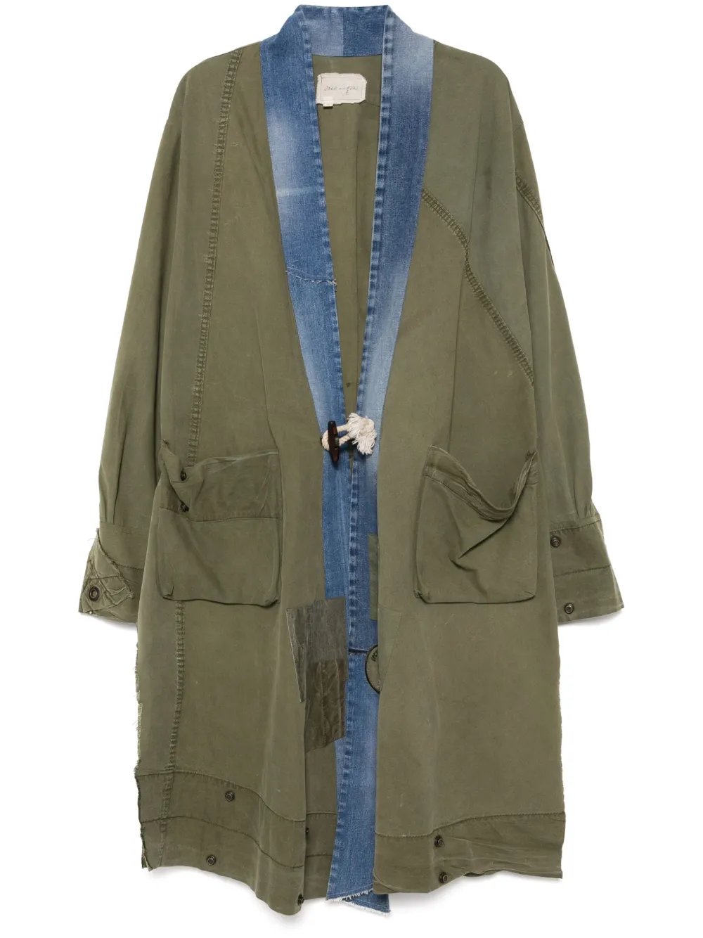 Greg Lauren Jas met vlakken Groen