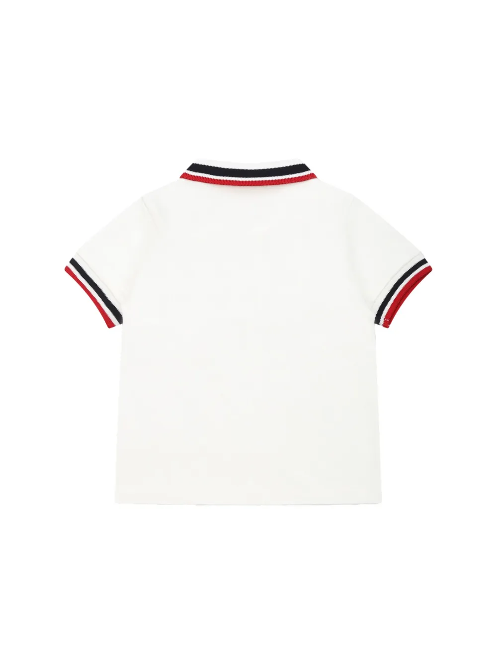 Moncler Enfant Poloshirt met korte mouwen - Wit